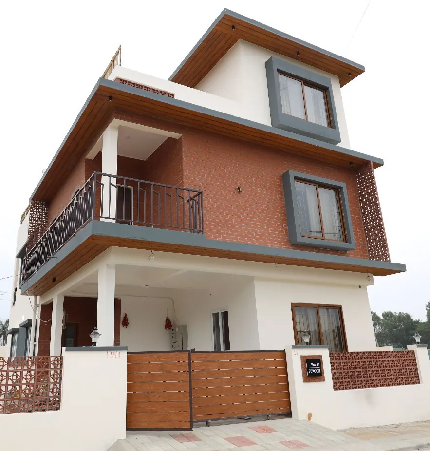 Residential house built by SRI SIDDHI INFRA AND INTERIORS in Karnataka